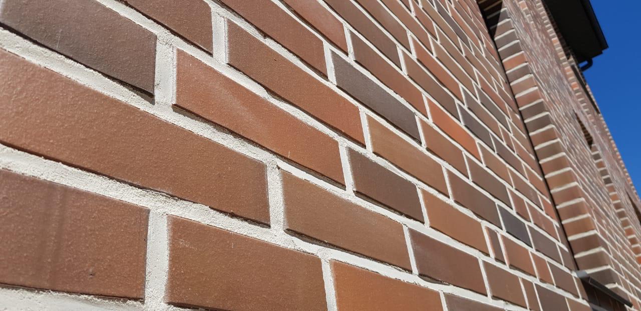 Кирпич ЛСР пустотелый "Красный Флэшинг" гладкий 250*120*65 мм