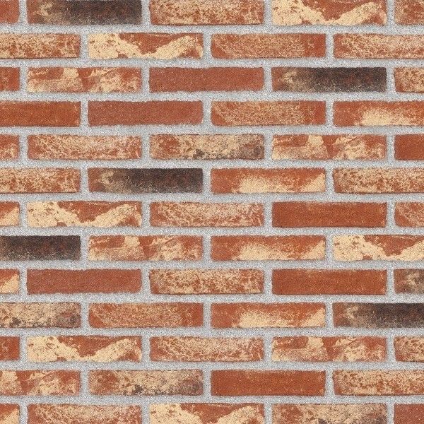 Облицовочный кирпич ручной формовки RT 453 HF Rot Barok Handformziegel, VMz полнотелый, Randers Tegl